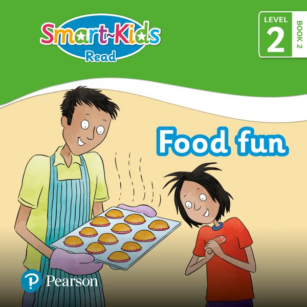 Smart-Kids Read! Level 2 Book 2: Food fun