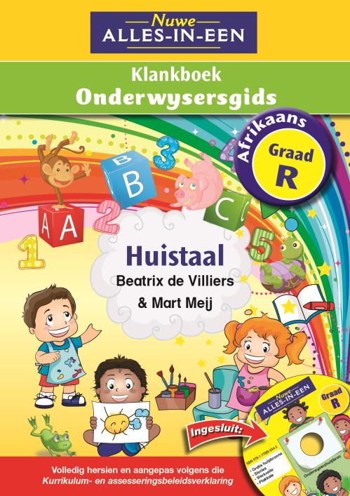 Nuwe Alles-In-Een Graad R Klankboek Onderwysersgids + CD
