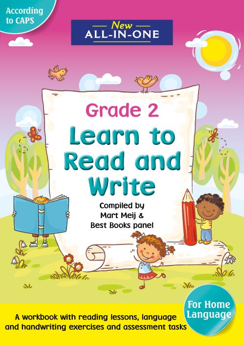 New All-In-One Learn to Read and Write for Grade 2 – A Home Language Workbook