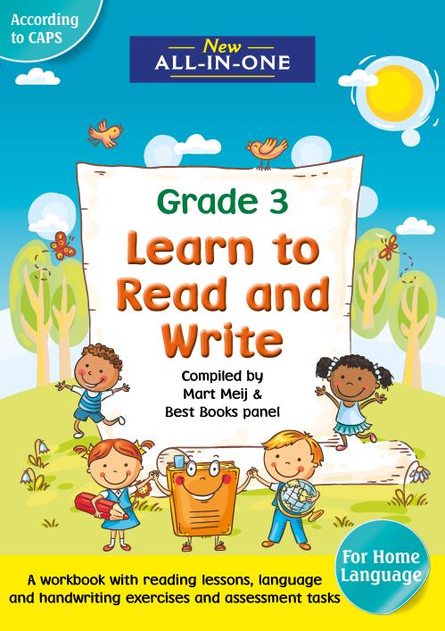 New All-In-One Learn to Read and Write for Grade 3 – A Home Language Workbook