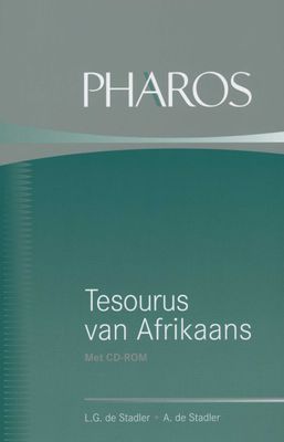 Tesourus van Afrikaans (CD-ROM ingesluit)