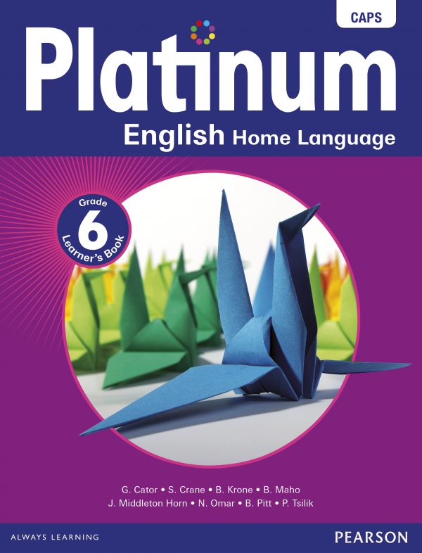 Platinum English Home Language Grade 6 Learner's Book