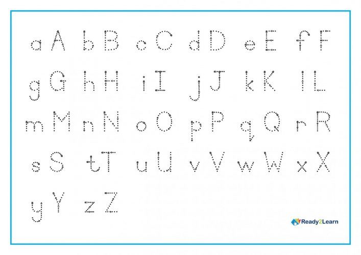 Handwriting Practise - Upper and Lower Case Letters - Ready2Learn