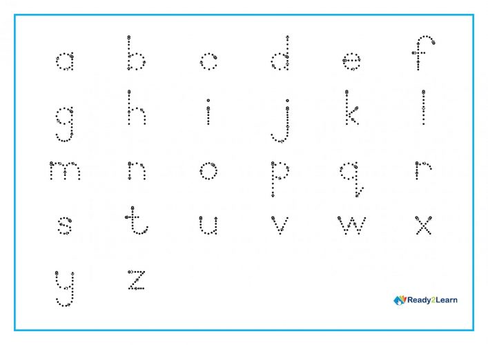 Handwriting Practise - Lower Case Letters - Ready2Learn