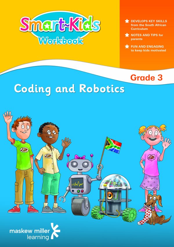 Smart-Kids Coding and Robotics Workbook - Grade 3